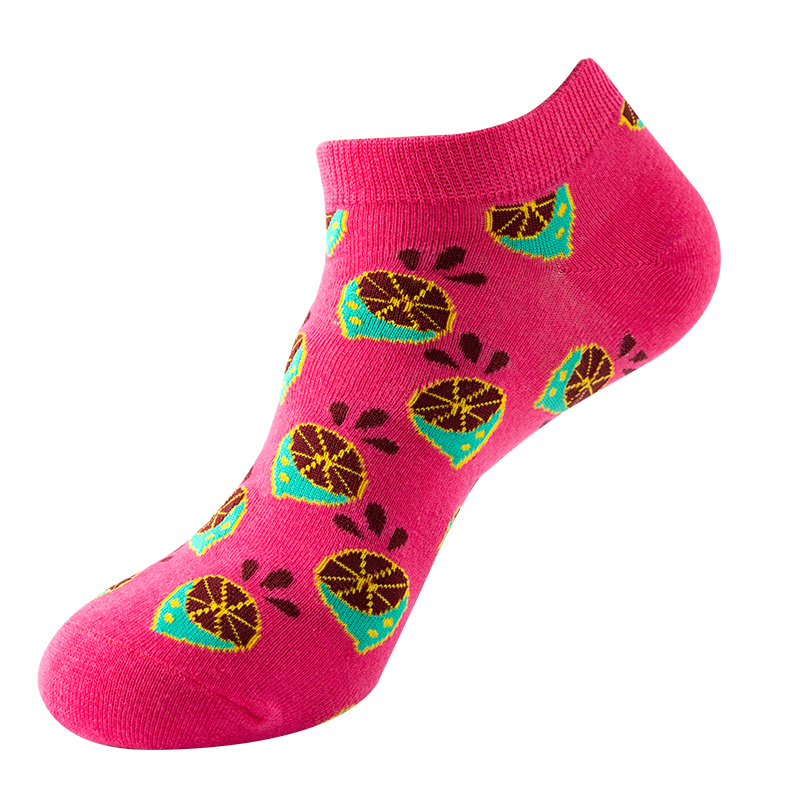 Șosete drăguțe damă din bumbac jacquard
